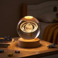 Glowing Galaxy Crystal Ball Light